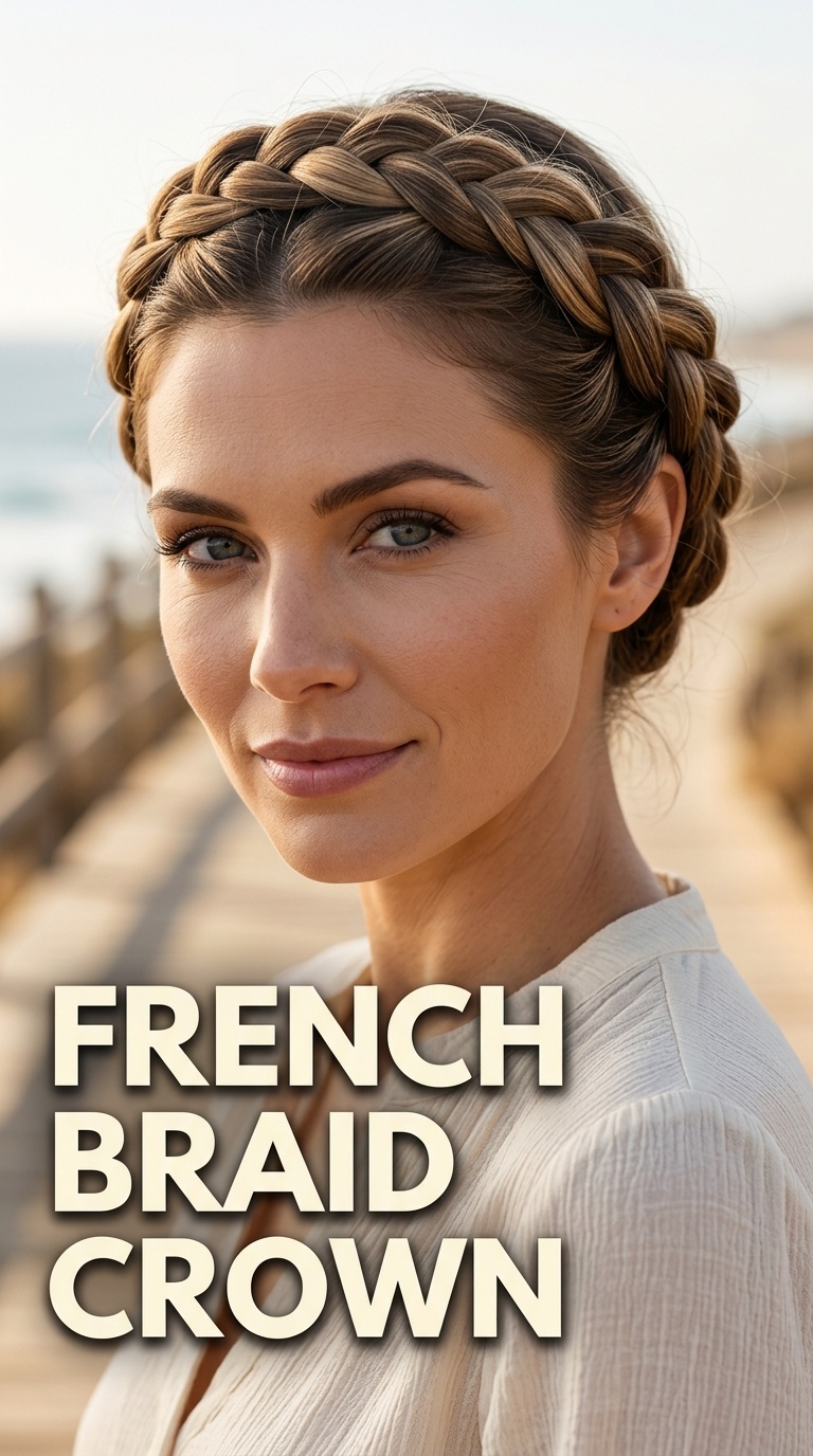French Braid Crown