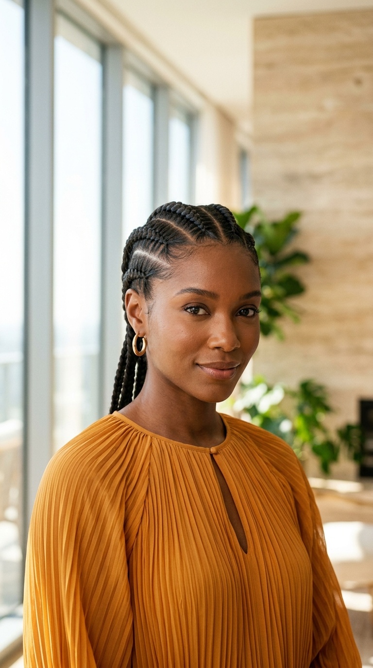 French Braids For Black Women