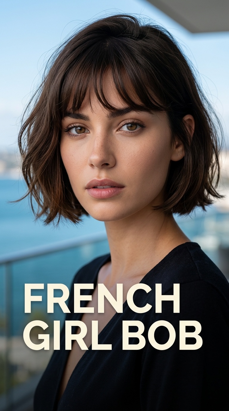 French Girl Bob