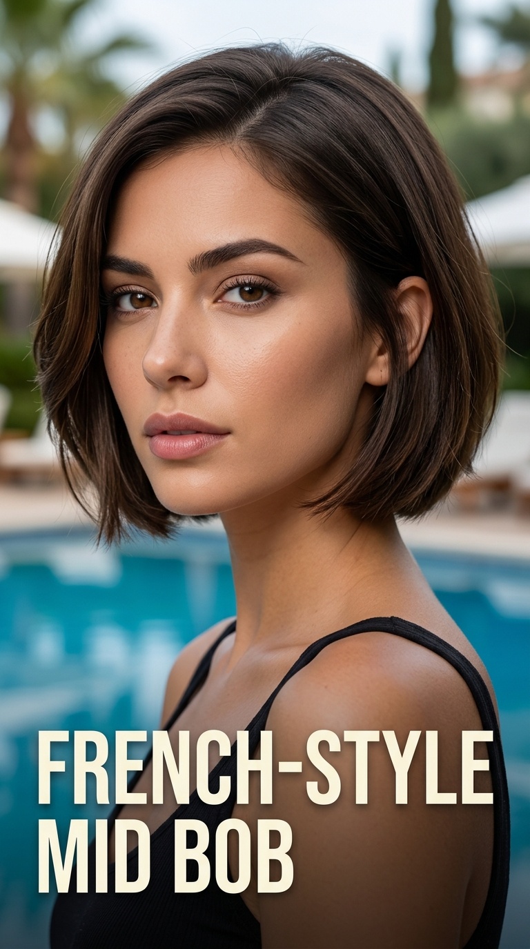 French-Style Mid Bob
