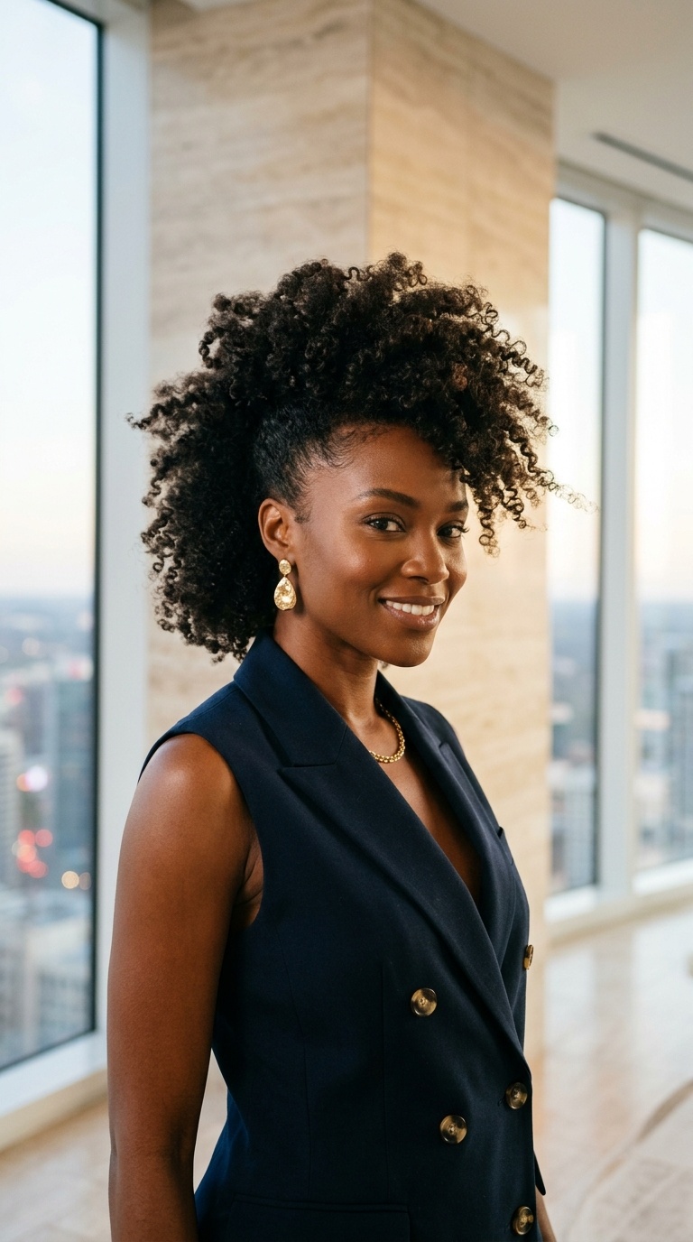 Frohawk Natural Hairstyles