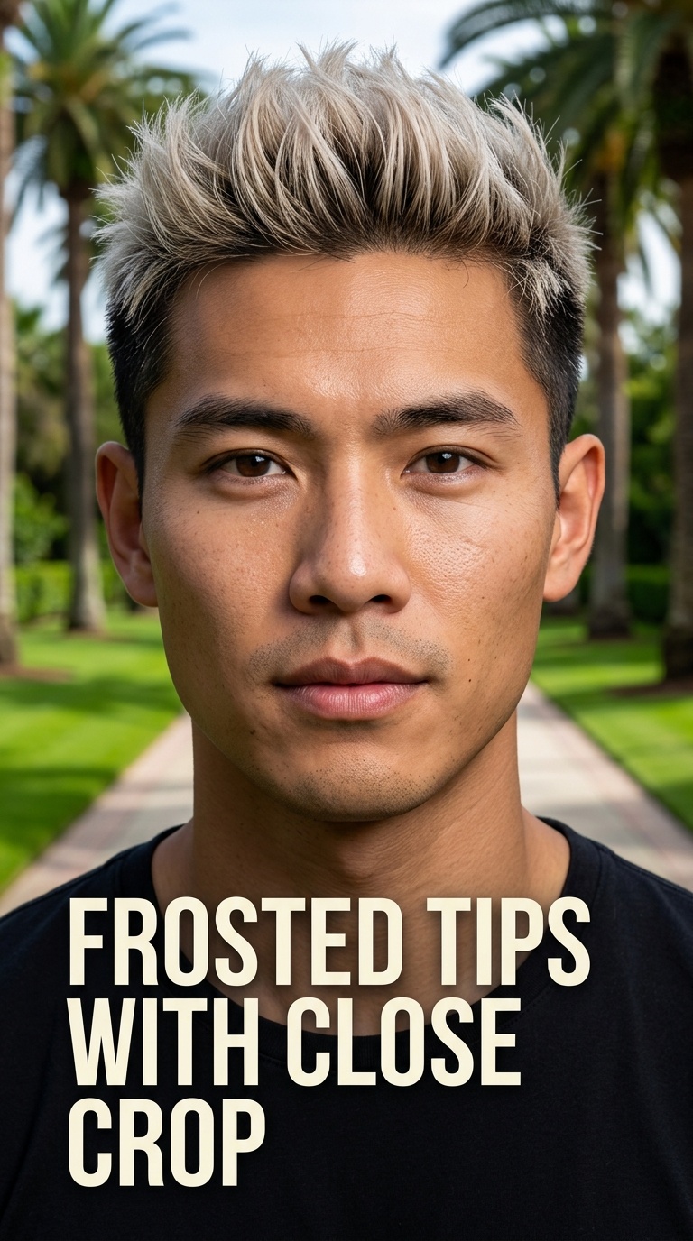 Frosted Tips with Close Crop
