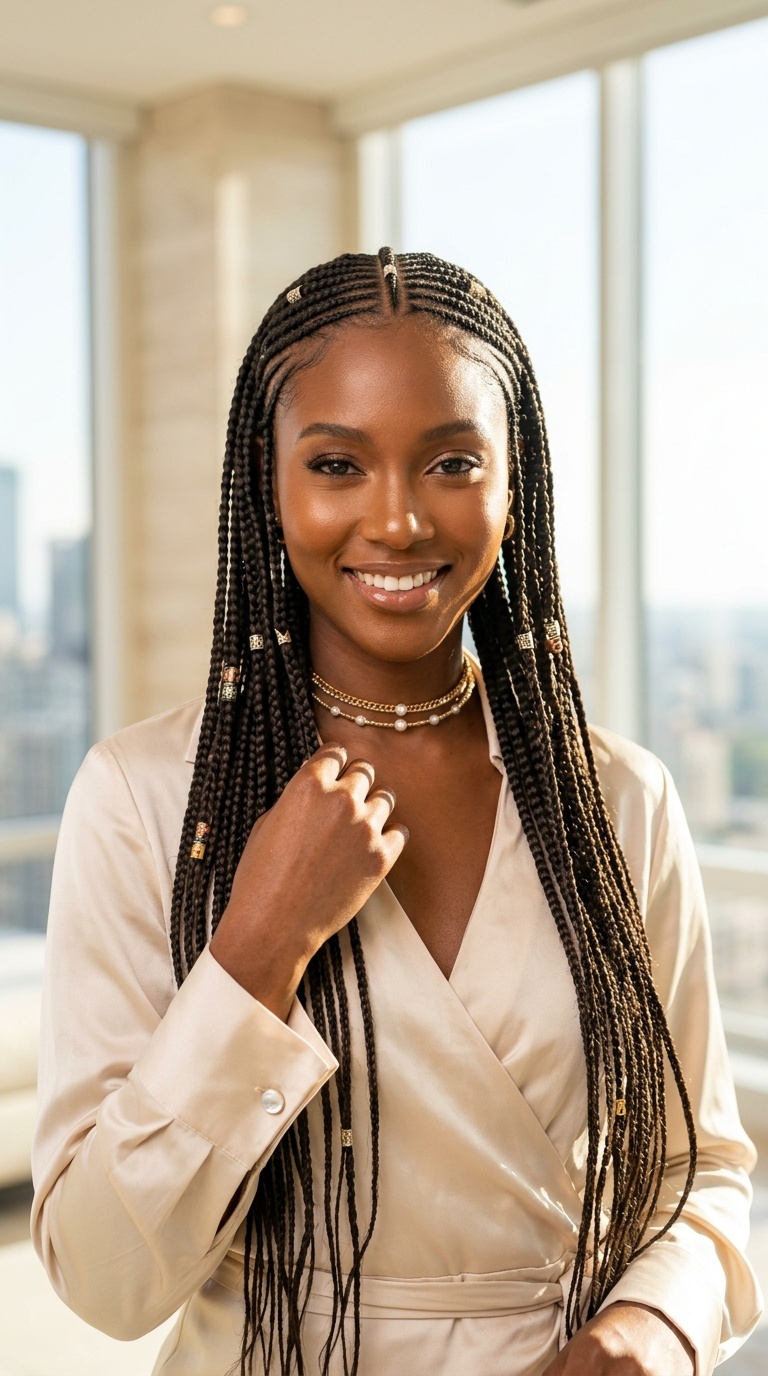 Fulani Braided Cornrow Styles
