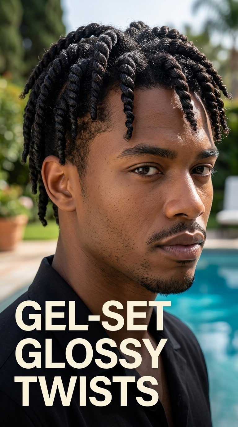 Gel-Set Glossy Twists