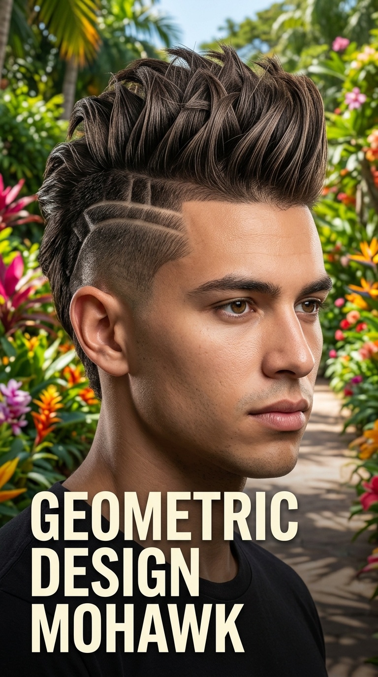 Geometric Design Mohawk