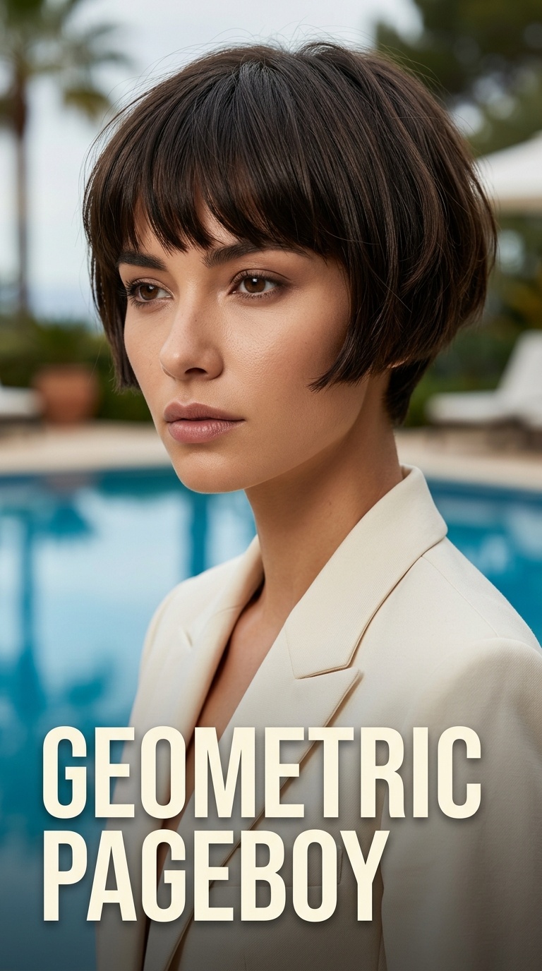 Geometric Pageboy