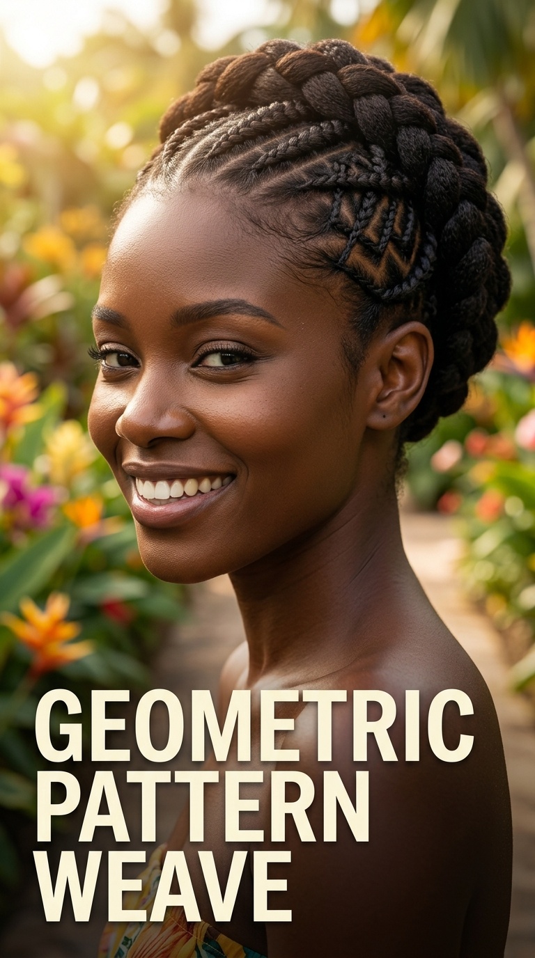Geometric Pattern Weave