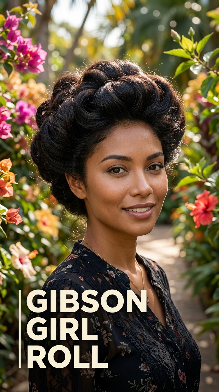 Gibson Girl Roll