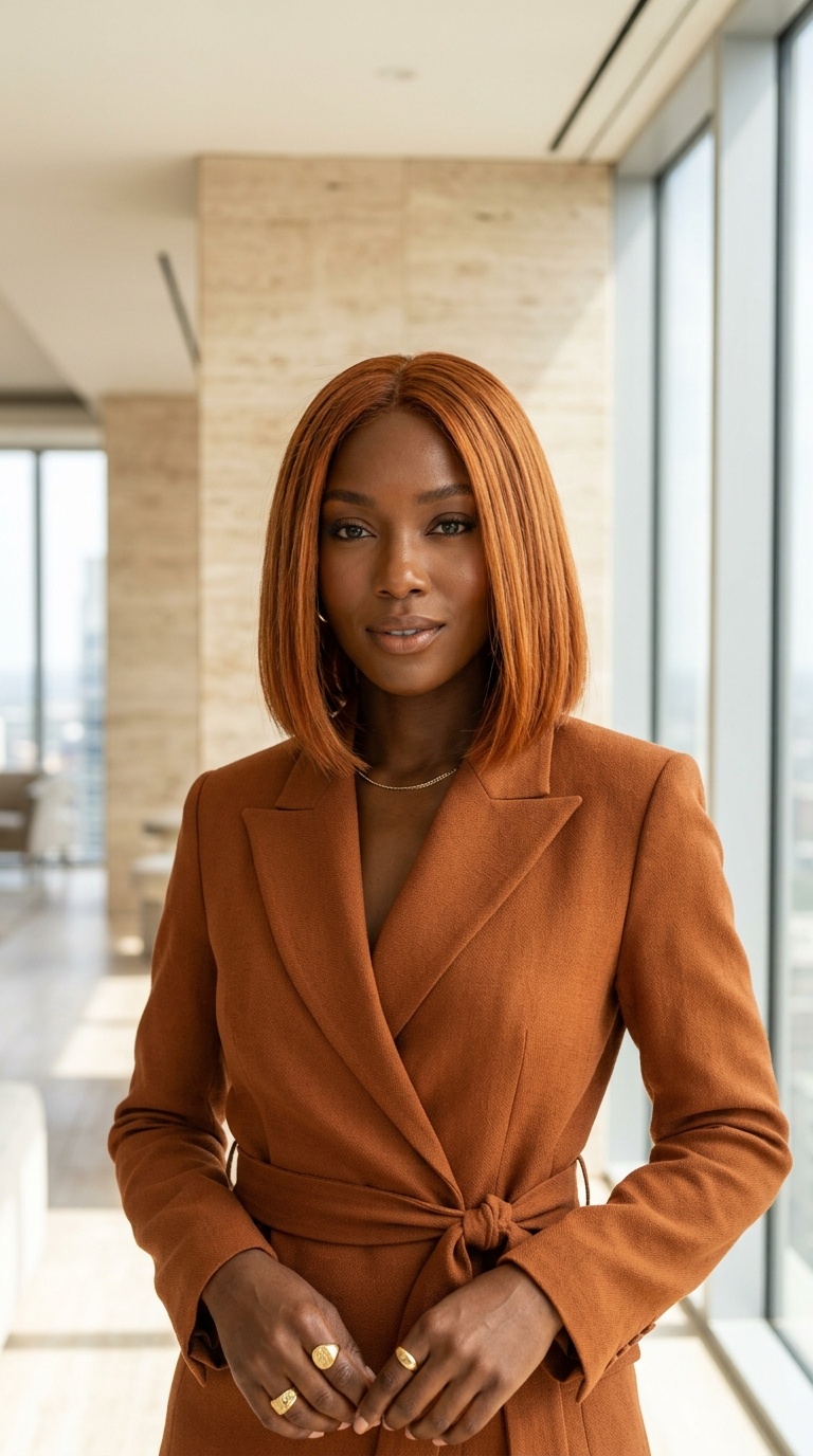 Ginger Bob Hairstyles For Women