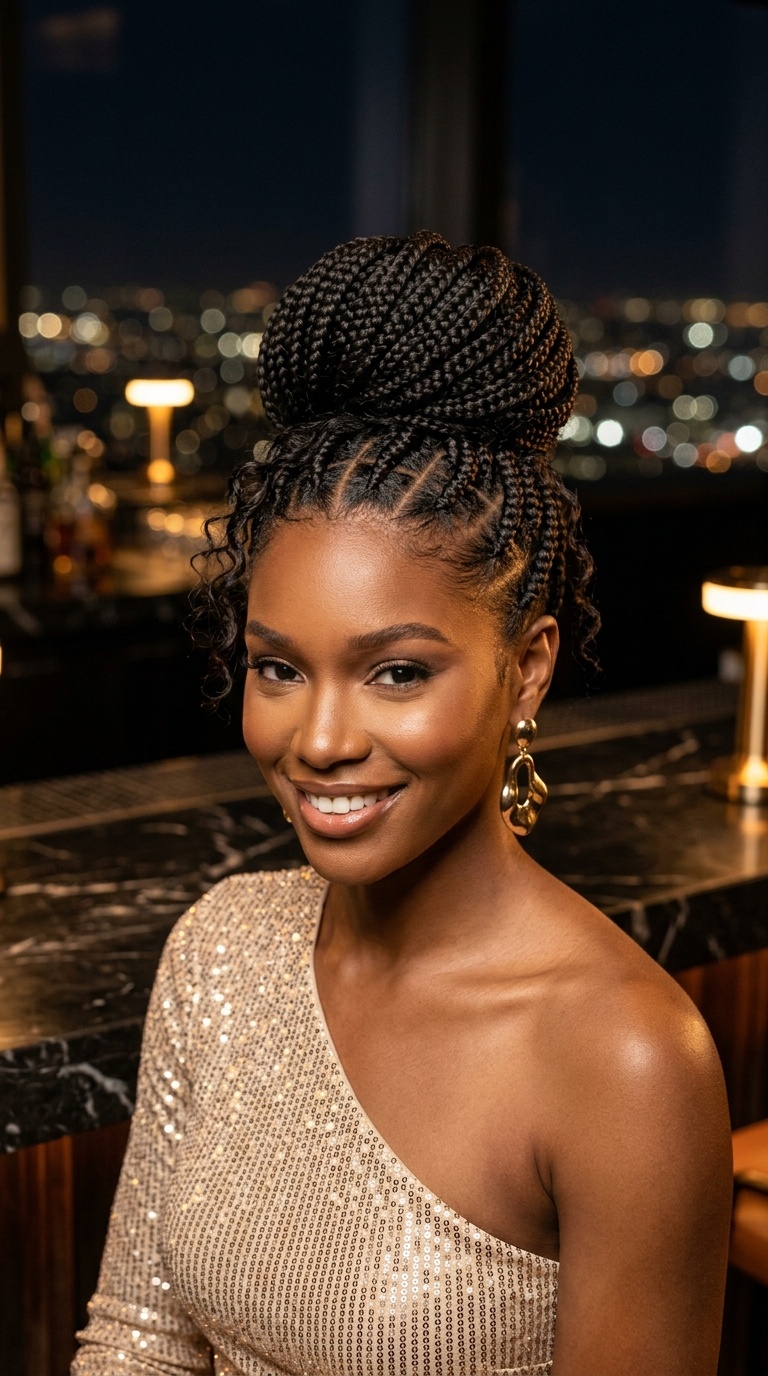 Goddess Braid Prom Hairstyles
