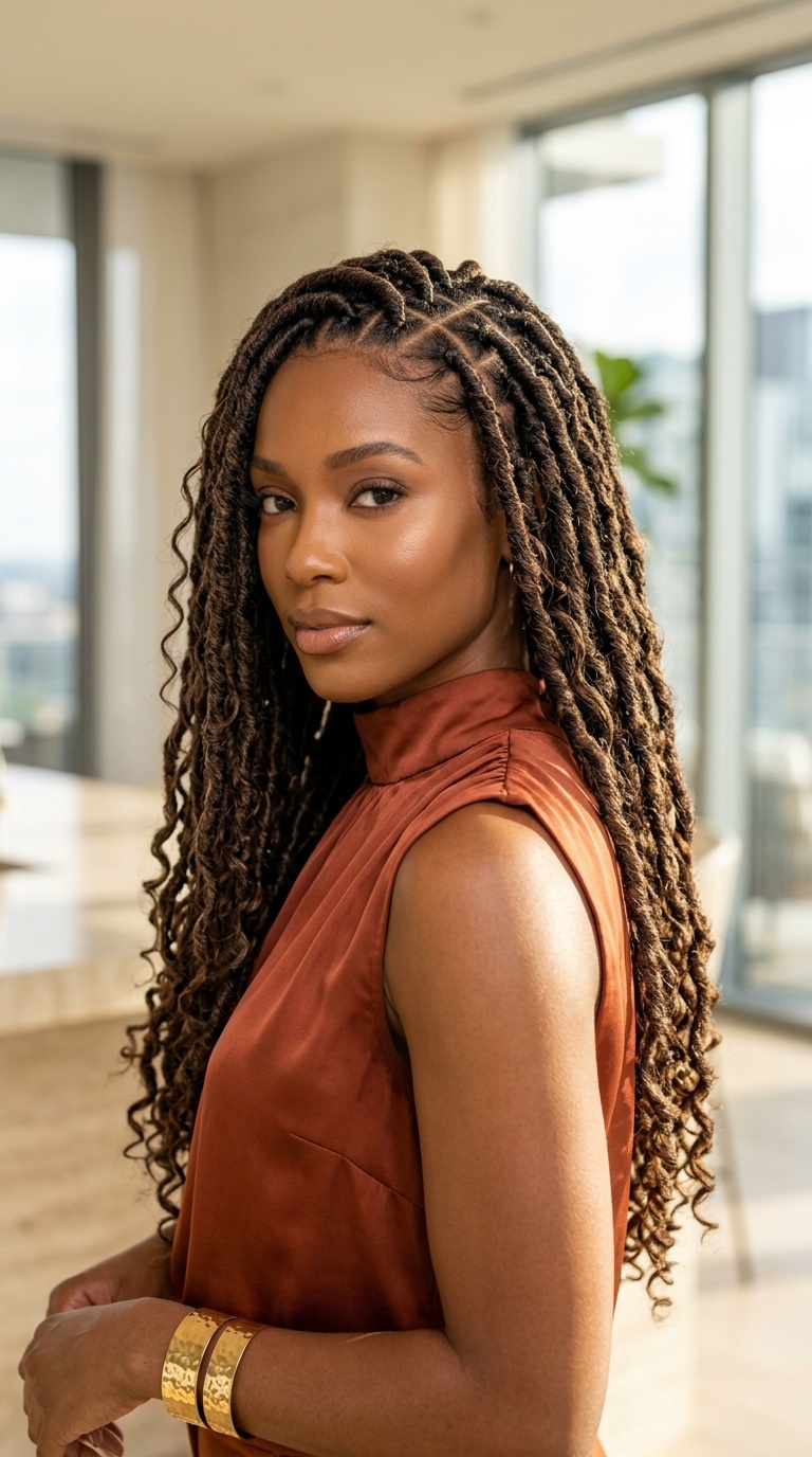 Goddess Locs Hairstyles