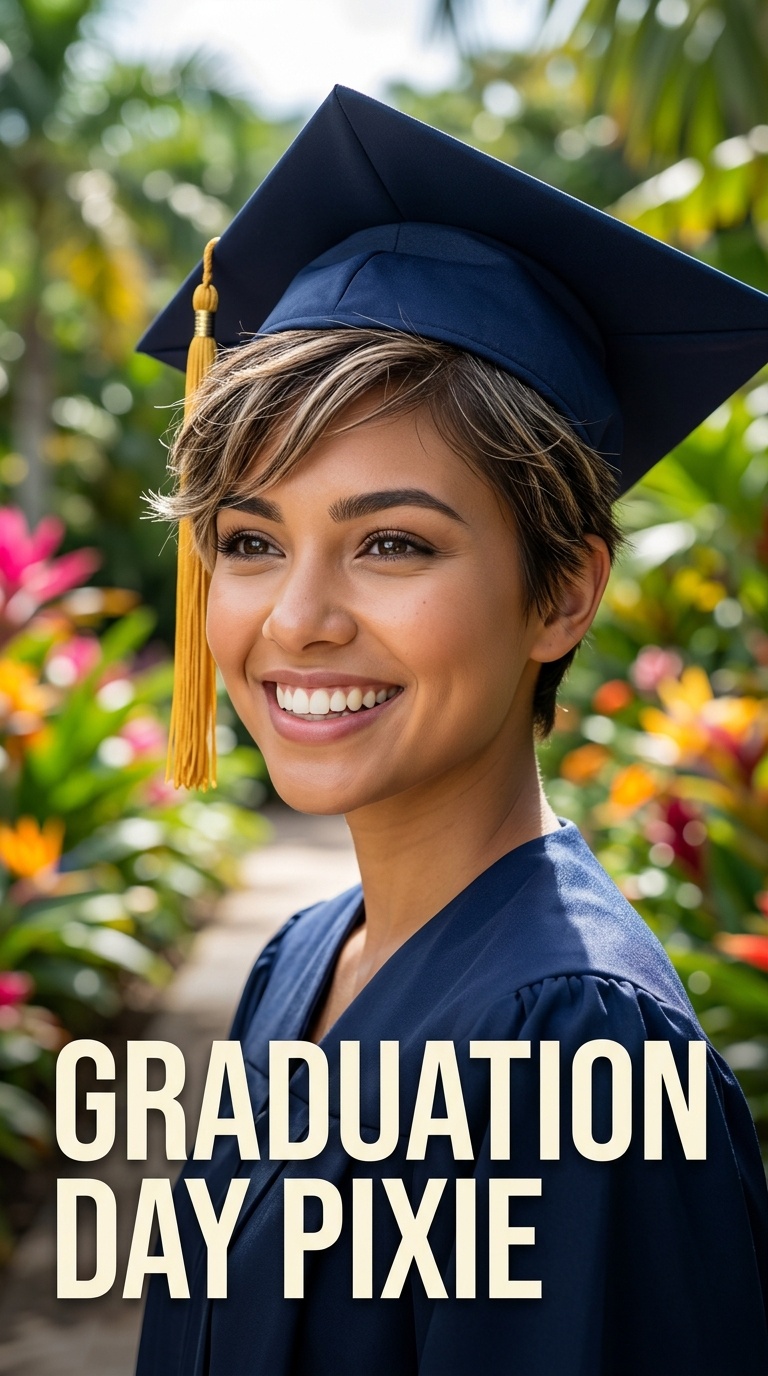 Graduation Day Pixie
