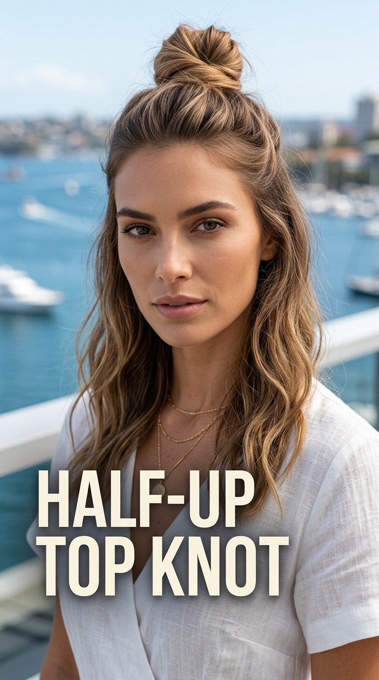 Half-Up Top Knot