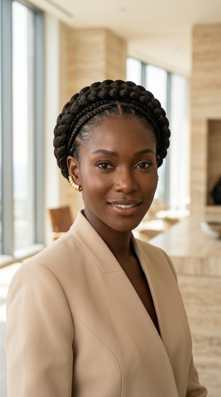 Halo Braid For Special Events