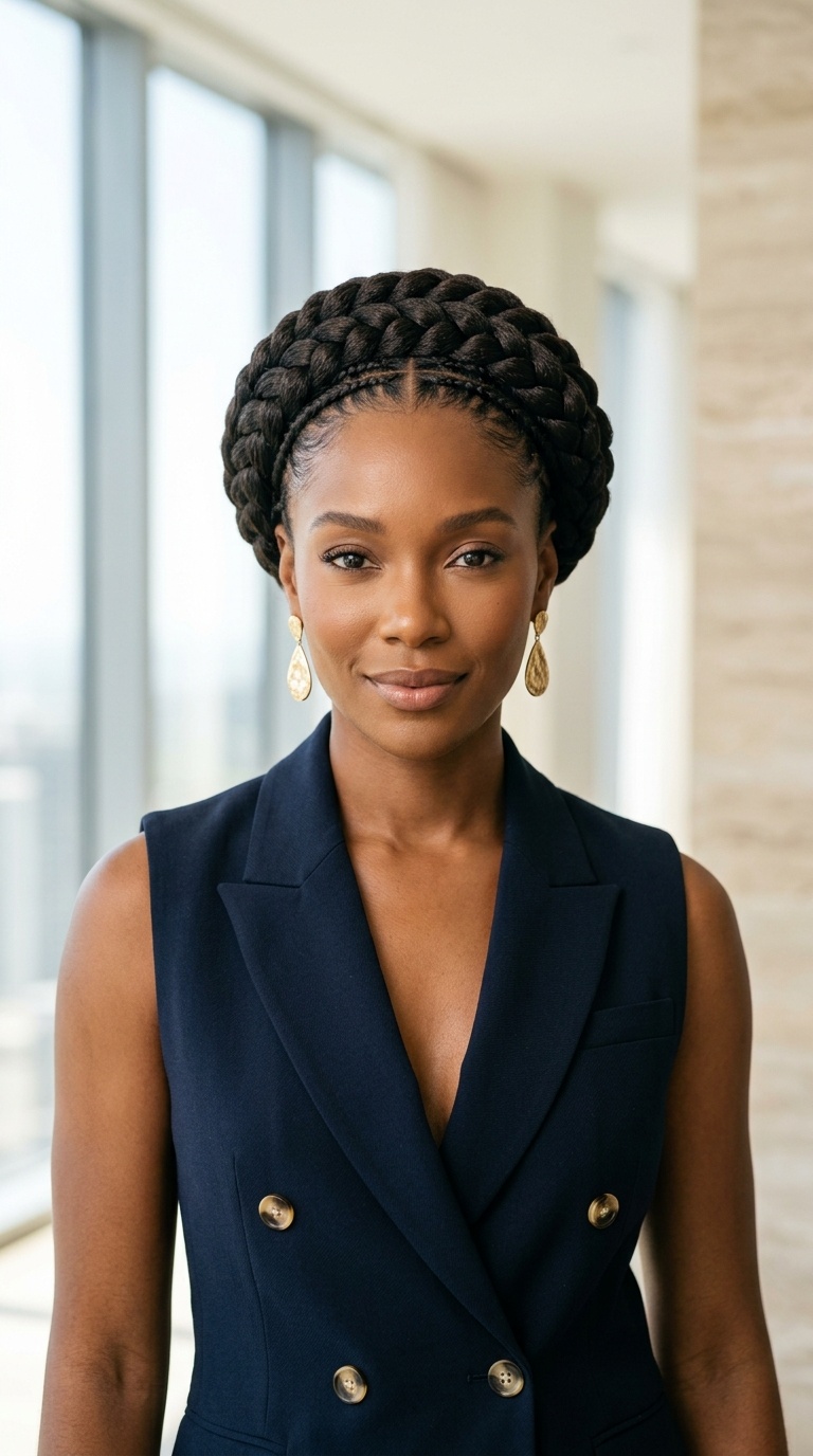 Halo Braid Protective Hair