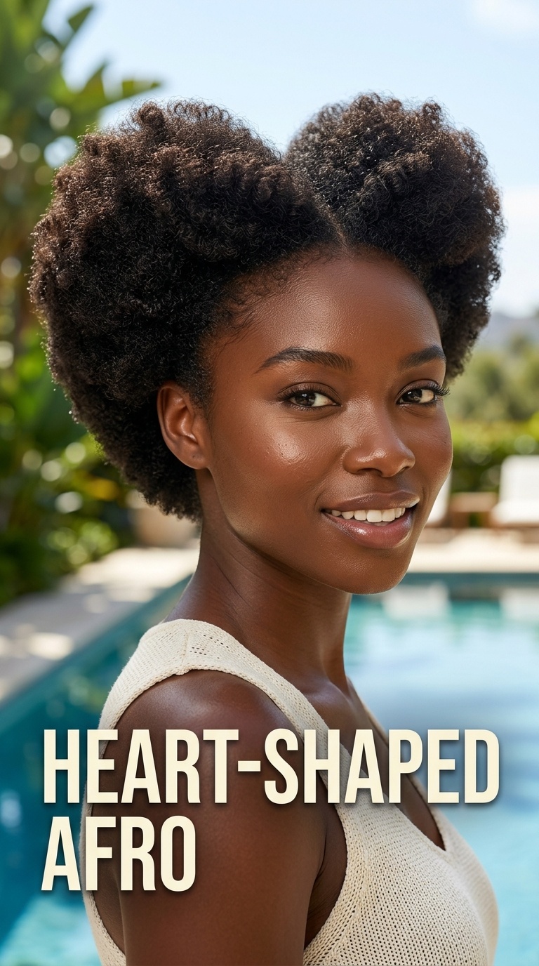 Heart-Shaped Afro
