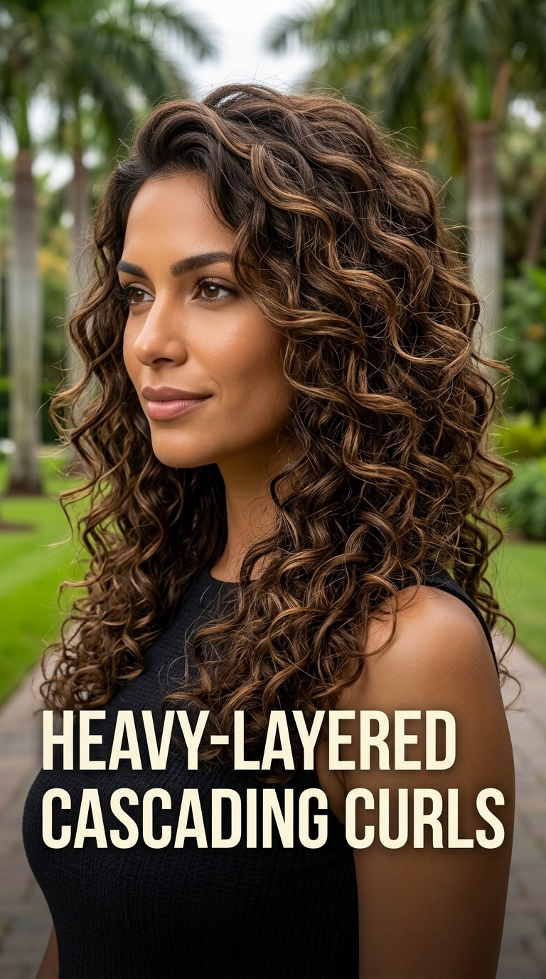 Heavy-Layered Cascading Curls