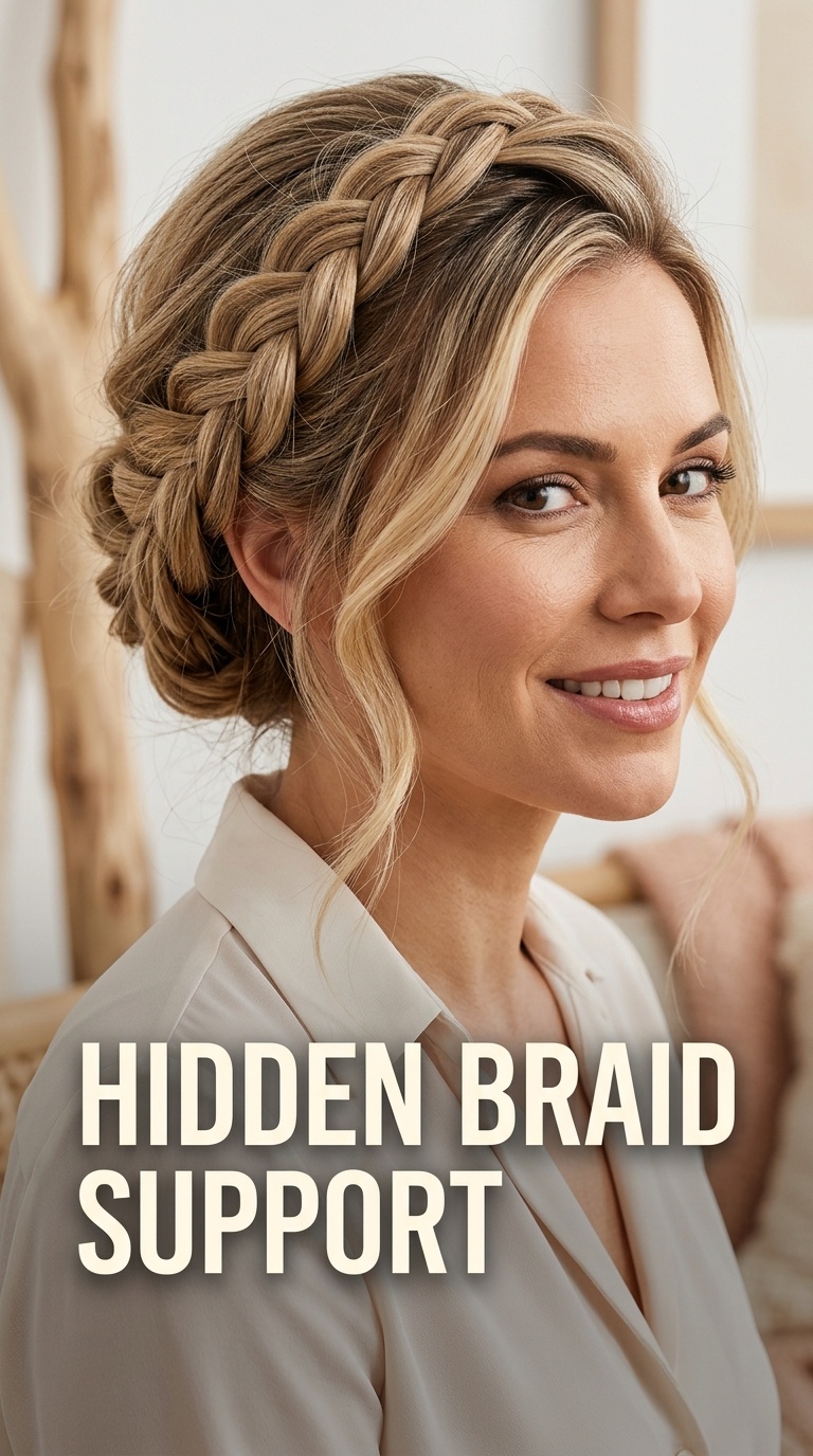 Hidden Braid Support
