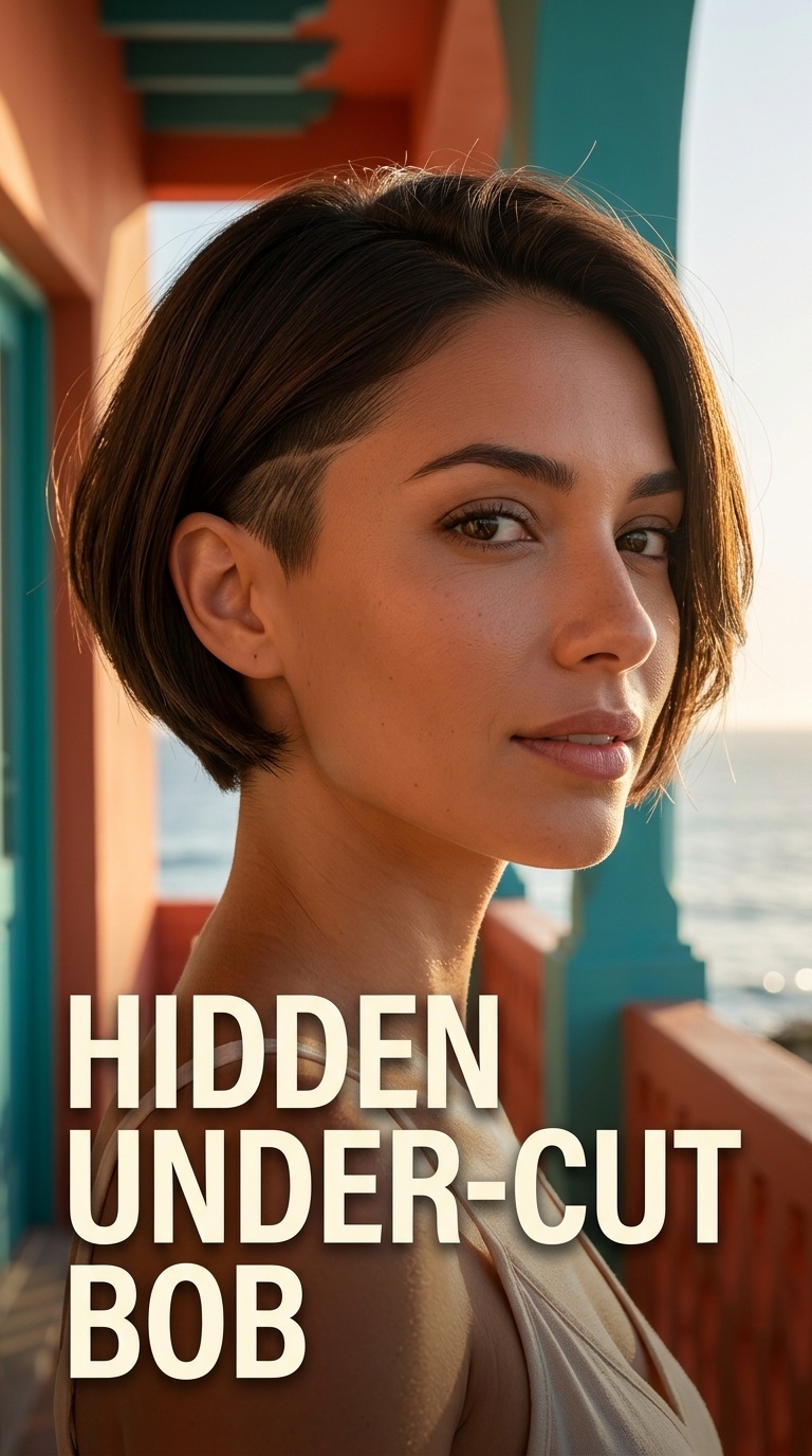 Hidden Under-Cut Bob