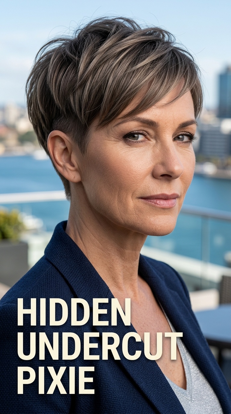 Hidden Undercut Pixie