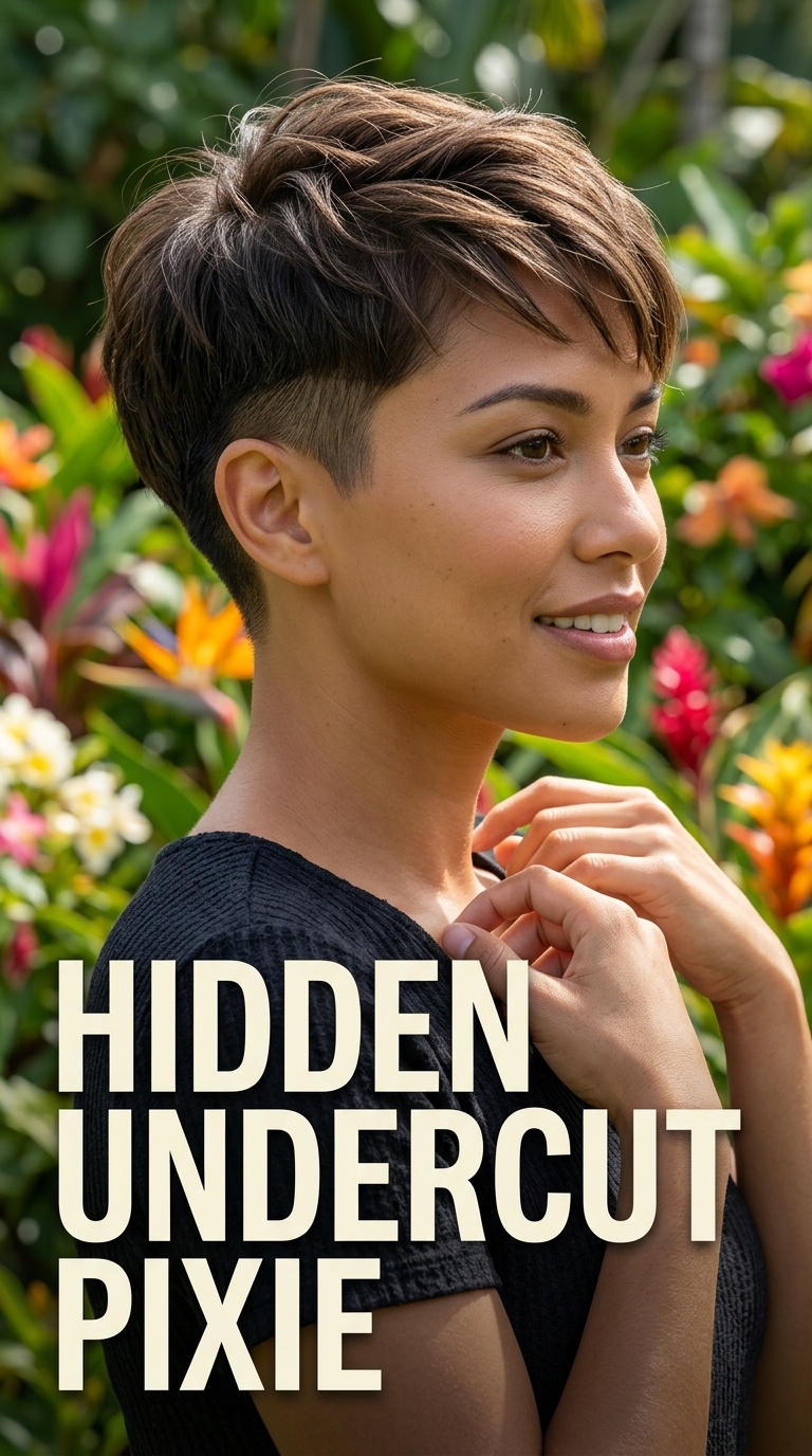 Hidden Undercut Pixie