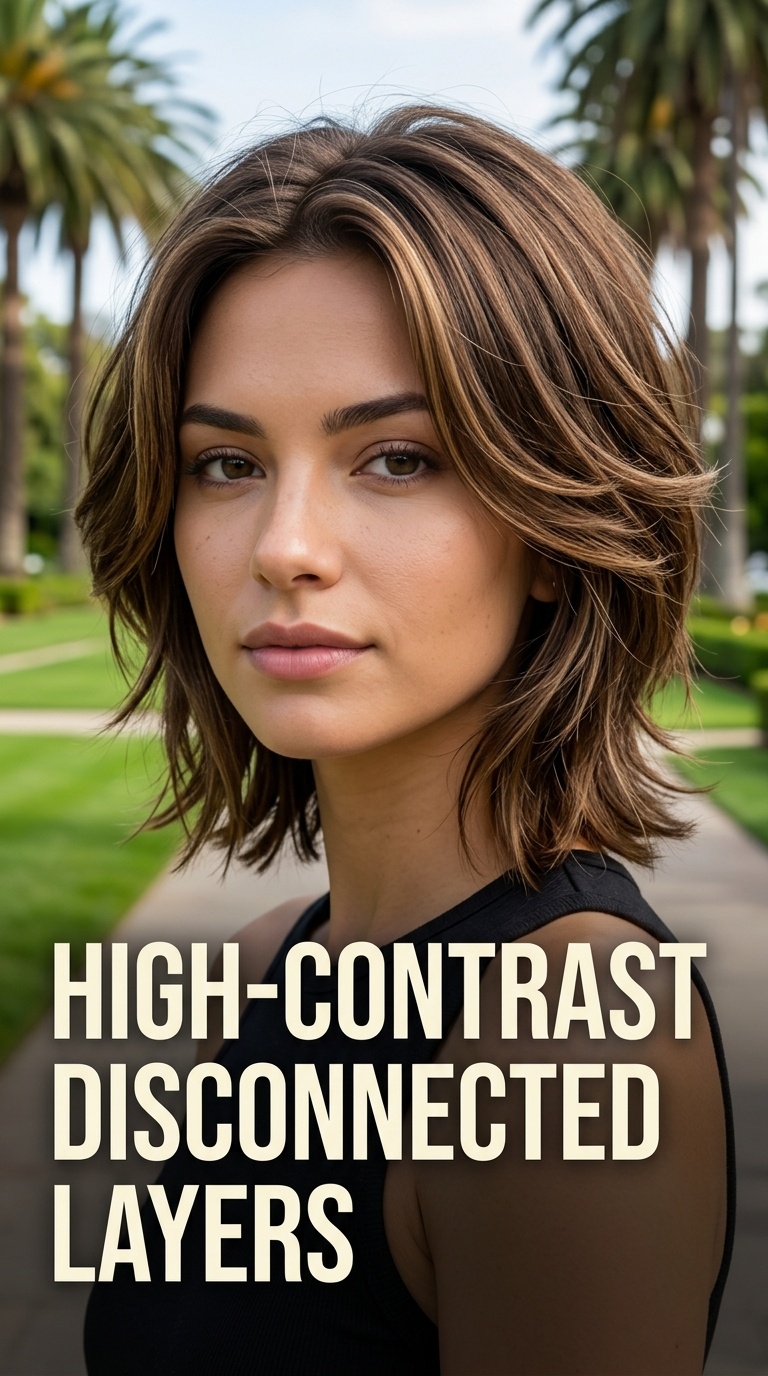 High-Contrast Disconnected Layers