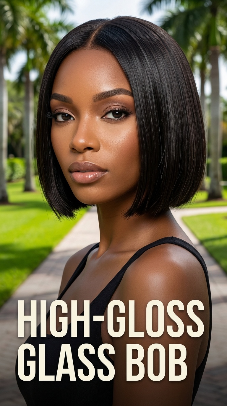 High-Gloss Glass Bob