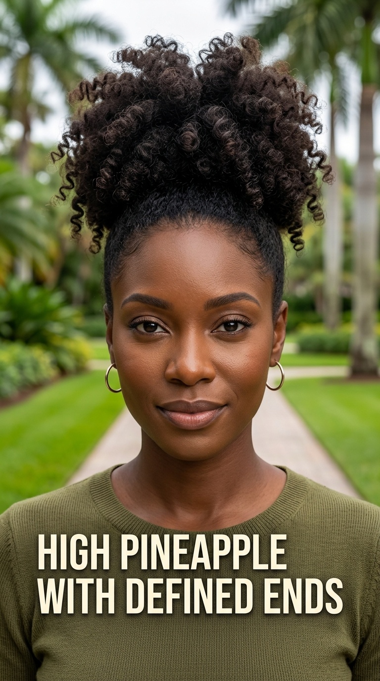 High Pineapple with Defined Ends