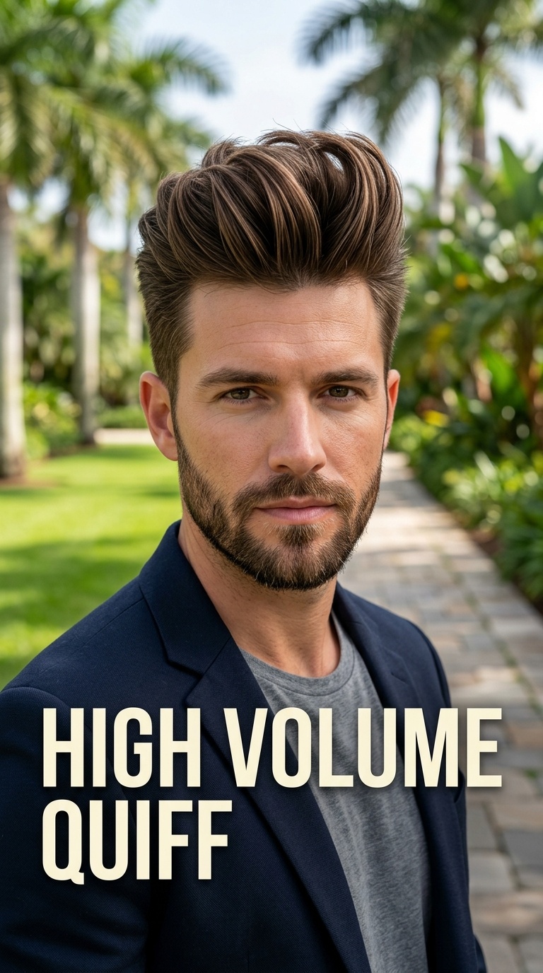 High Volume Quiff