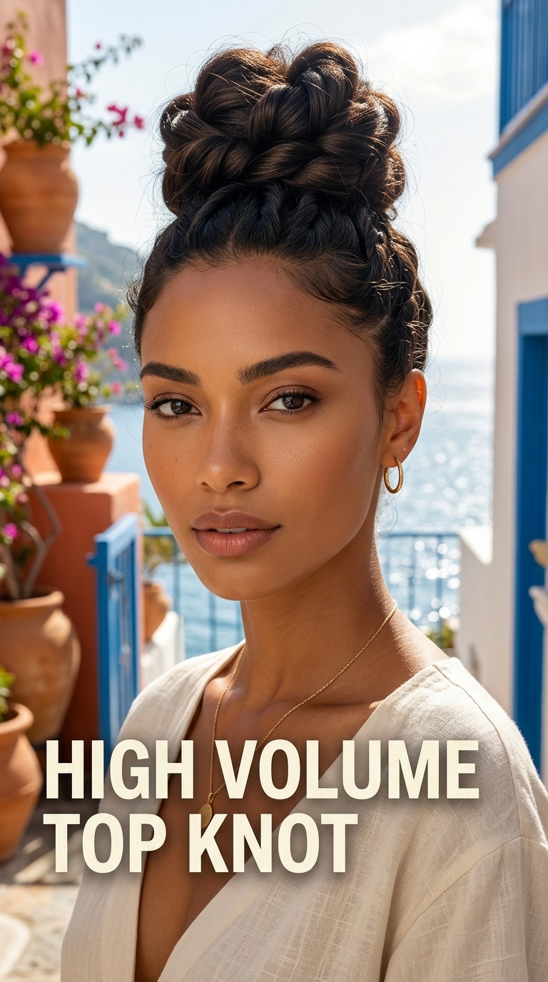 High Volume Top Knot