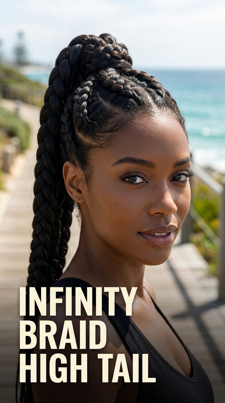 Infinity Braid High Tail