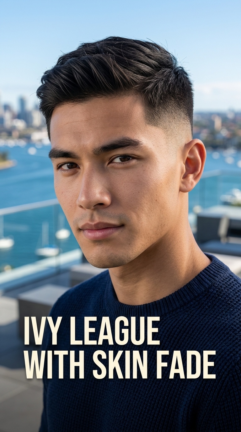 Ivy League with Skin Fade