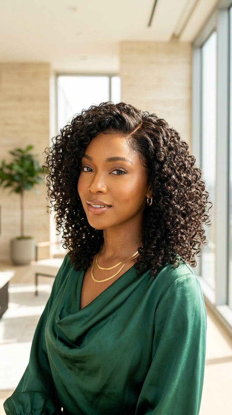 Jerry Curl Closure Wigs