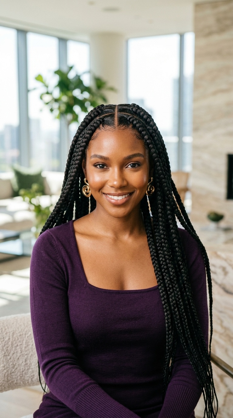 Jumbo Braids For Black Women