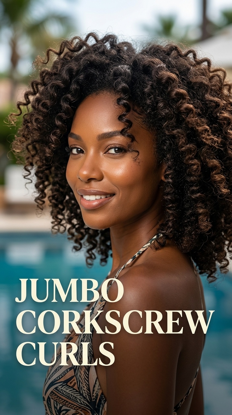 Jumbo Corkscrew Curls
