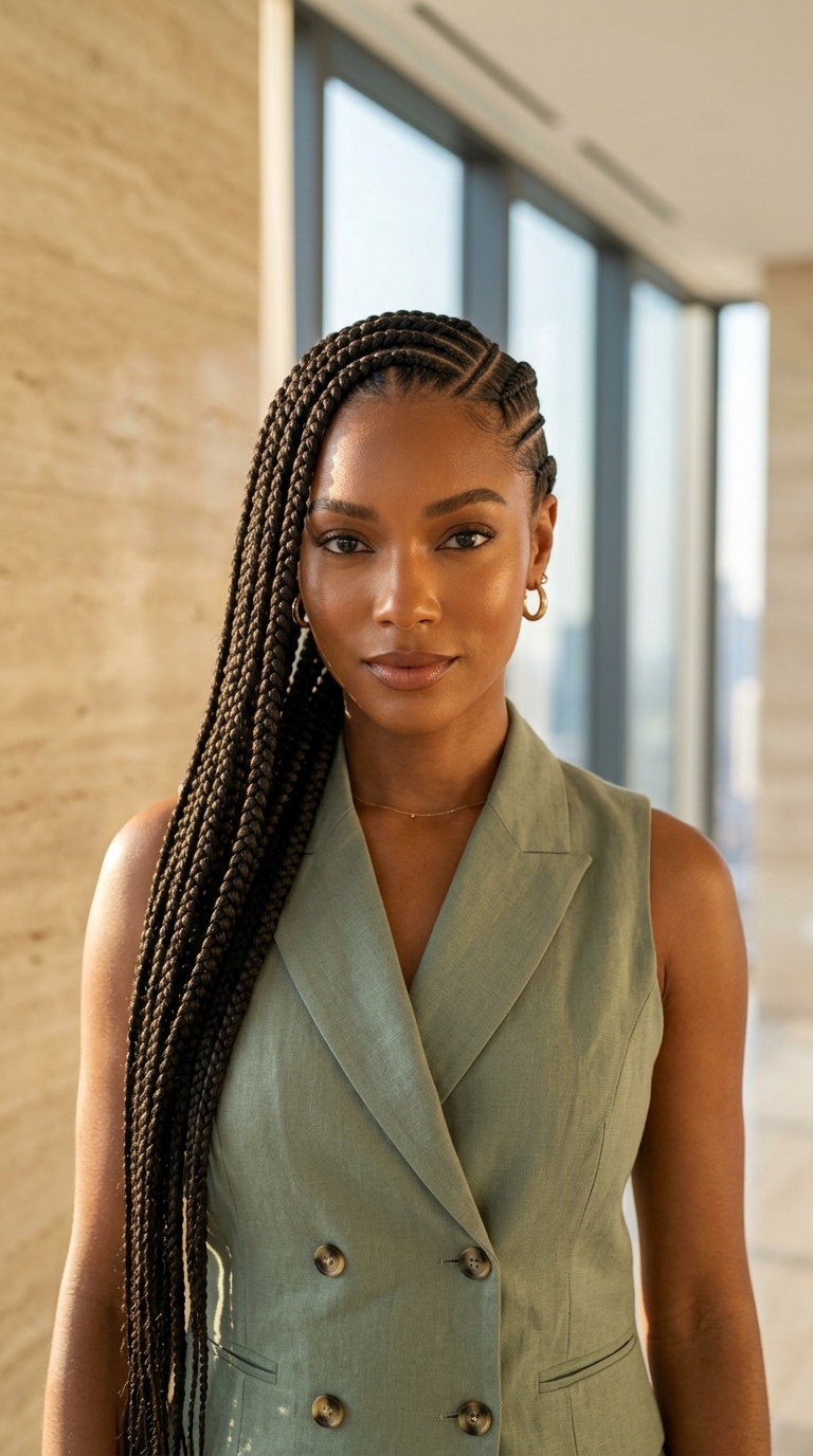 Jumbo Lemonade Braids Styles