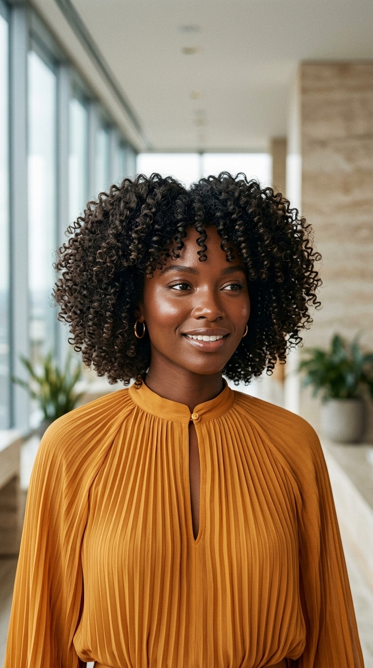 Kinky Curly Bob