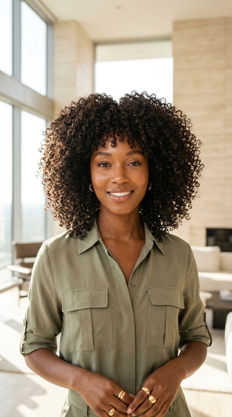 Kinky Curly Lace Front Wigs