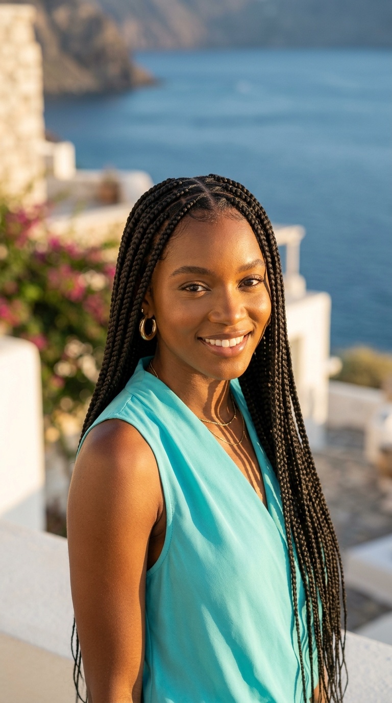 Knotless Box Braids For Summer