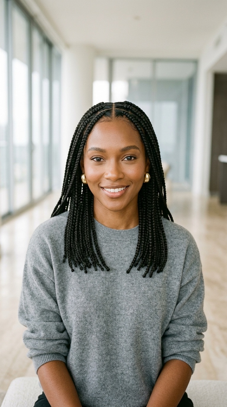 Knotless Box Braids Hairstyles