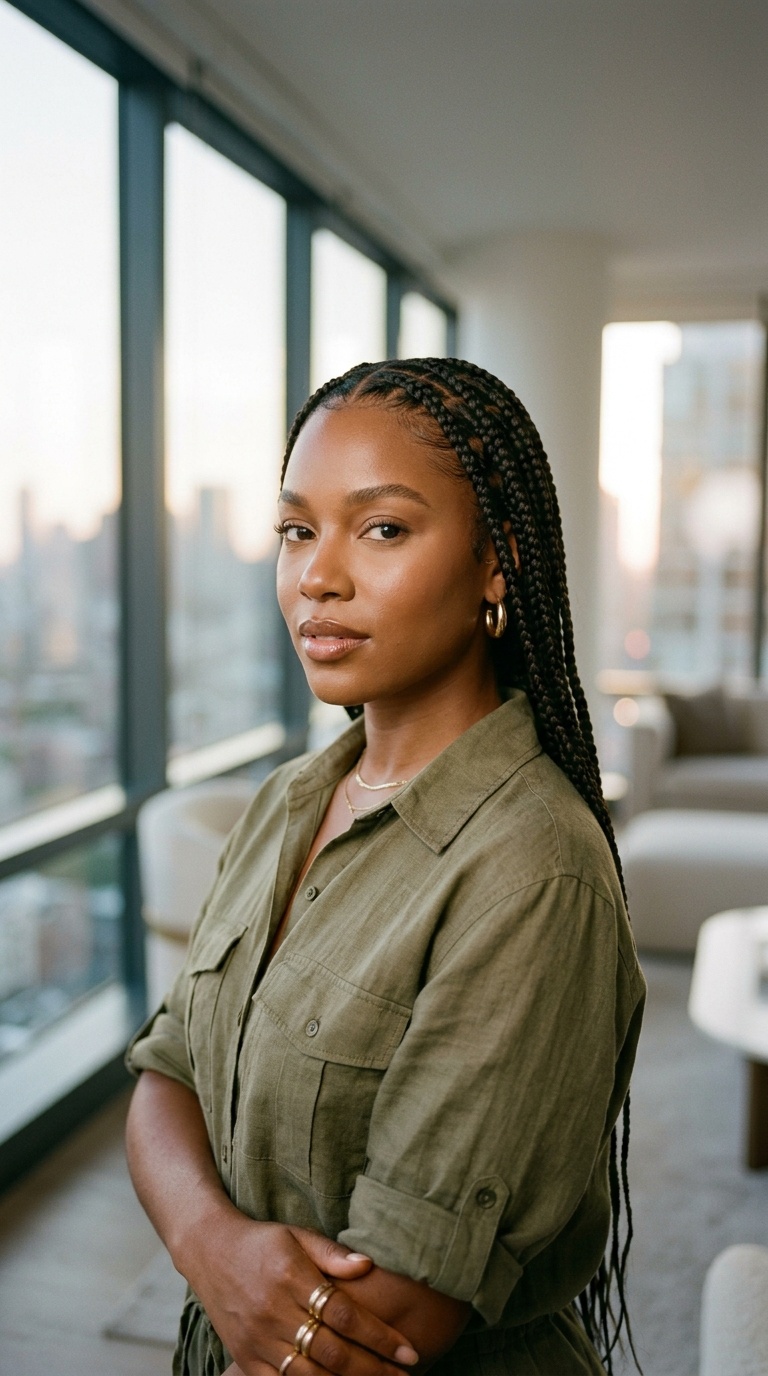 Knotless Braids For Black Women