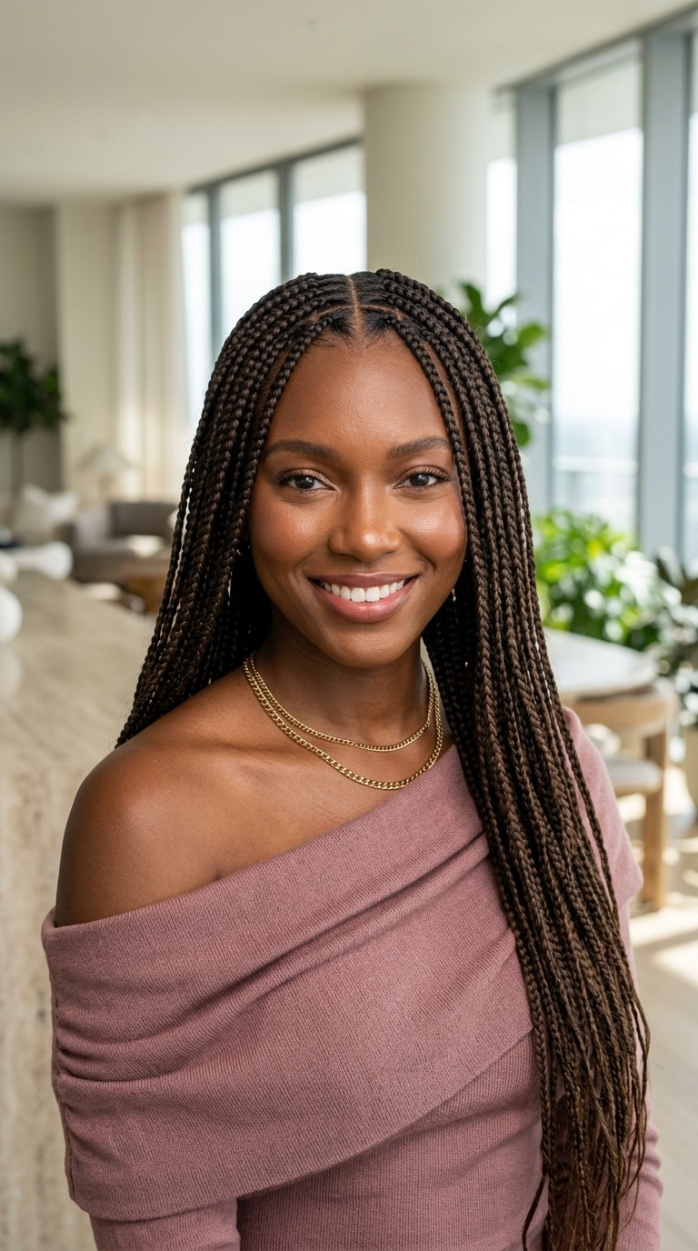 Knotless Braids For Black Women
