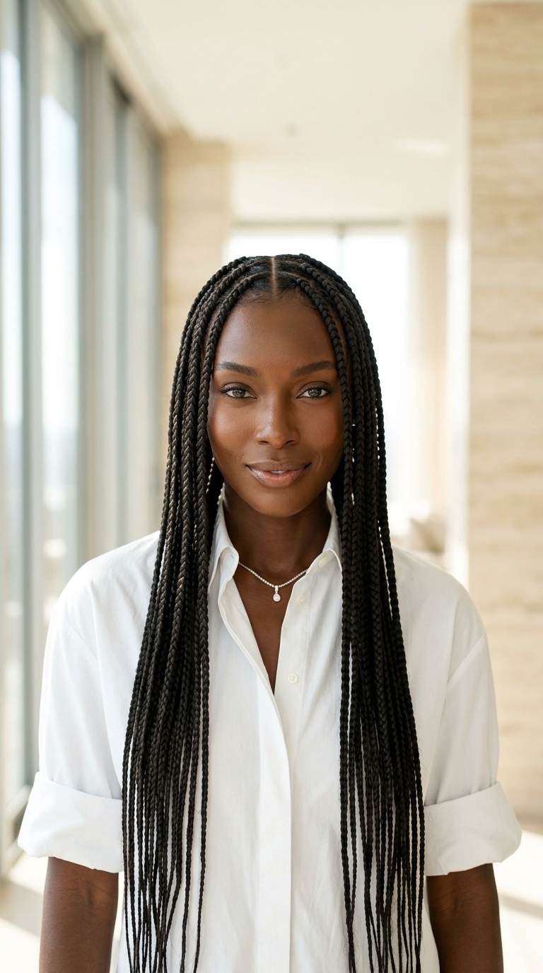 Knotless Braids For Black Women