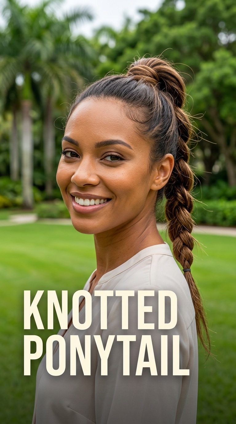 Knotted Ponytail