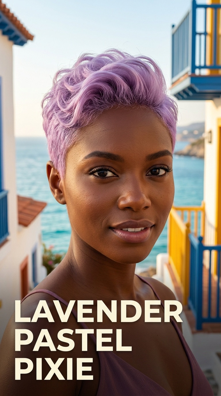 Lavender Pastel Pixie