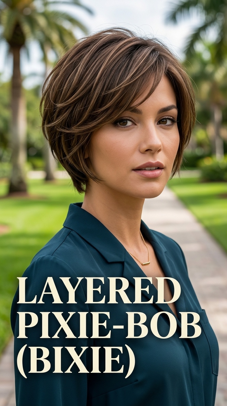 Layered Pixie-Bob (Bixie)