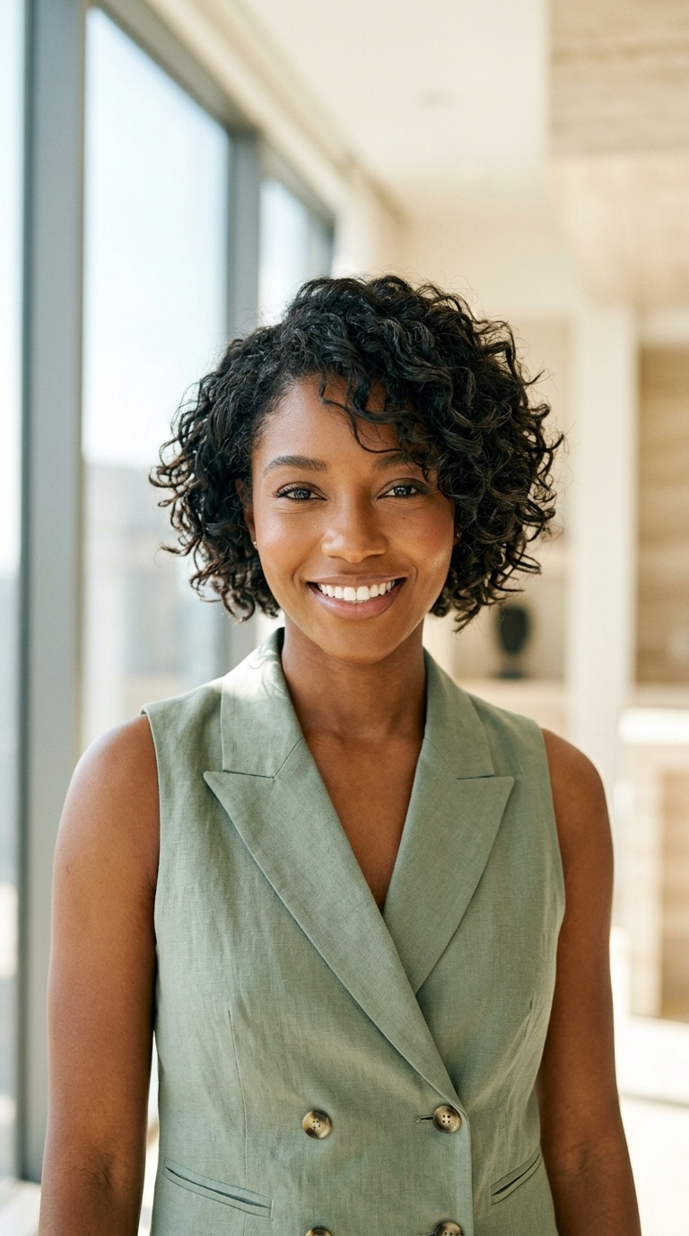 Layered Short Hair For Women