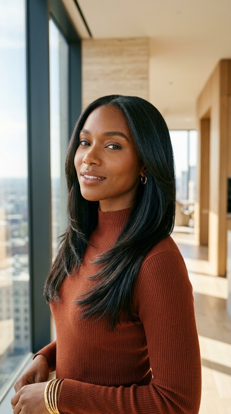 Layered Straight Hairstyles