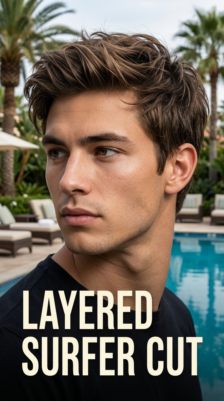 Layered Surfer Cut