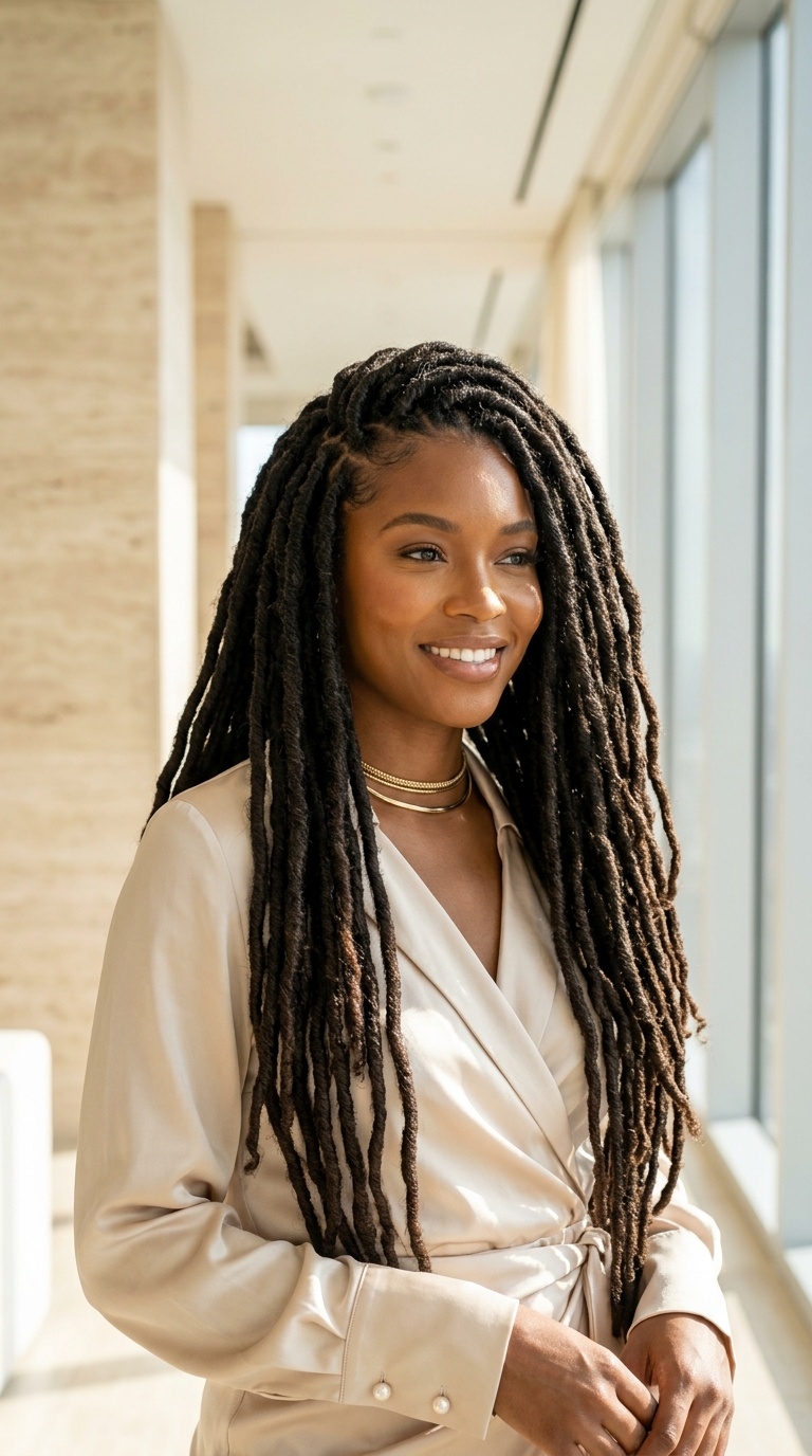 Long Dreadlocks For Black Women